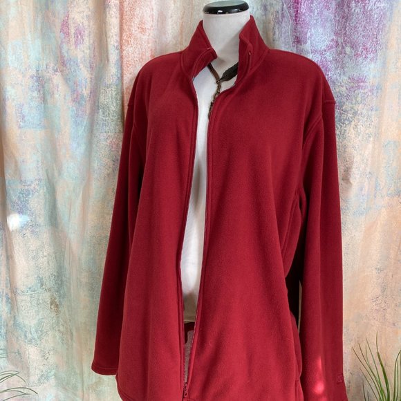 πStarter Women's Track & Active Jackets- Polar Fleece Pullover with Pockets - Picture 7 of 15